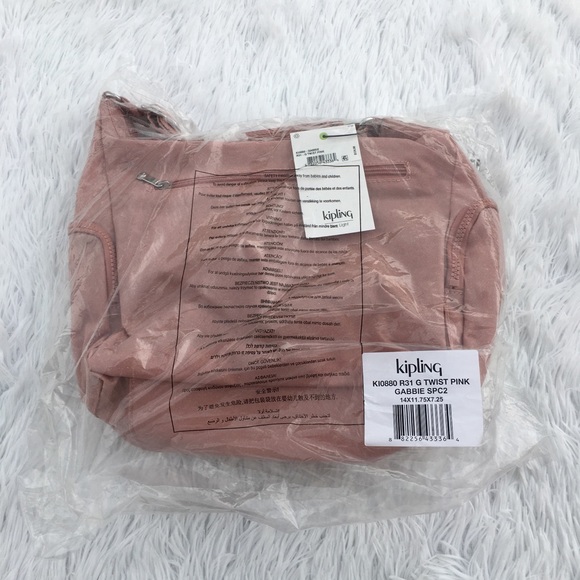 Kipling Gabbie Small Crossbody Bag Handbags Pink - Picture 3 of 12